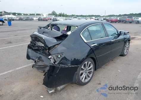 2015 Honda Accord Sport from USA, damaged, VIN 1HGCR2F58FA002634